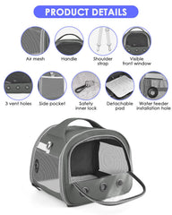 Bissap sac transport montre ventilation latérale pour un air frais