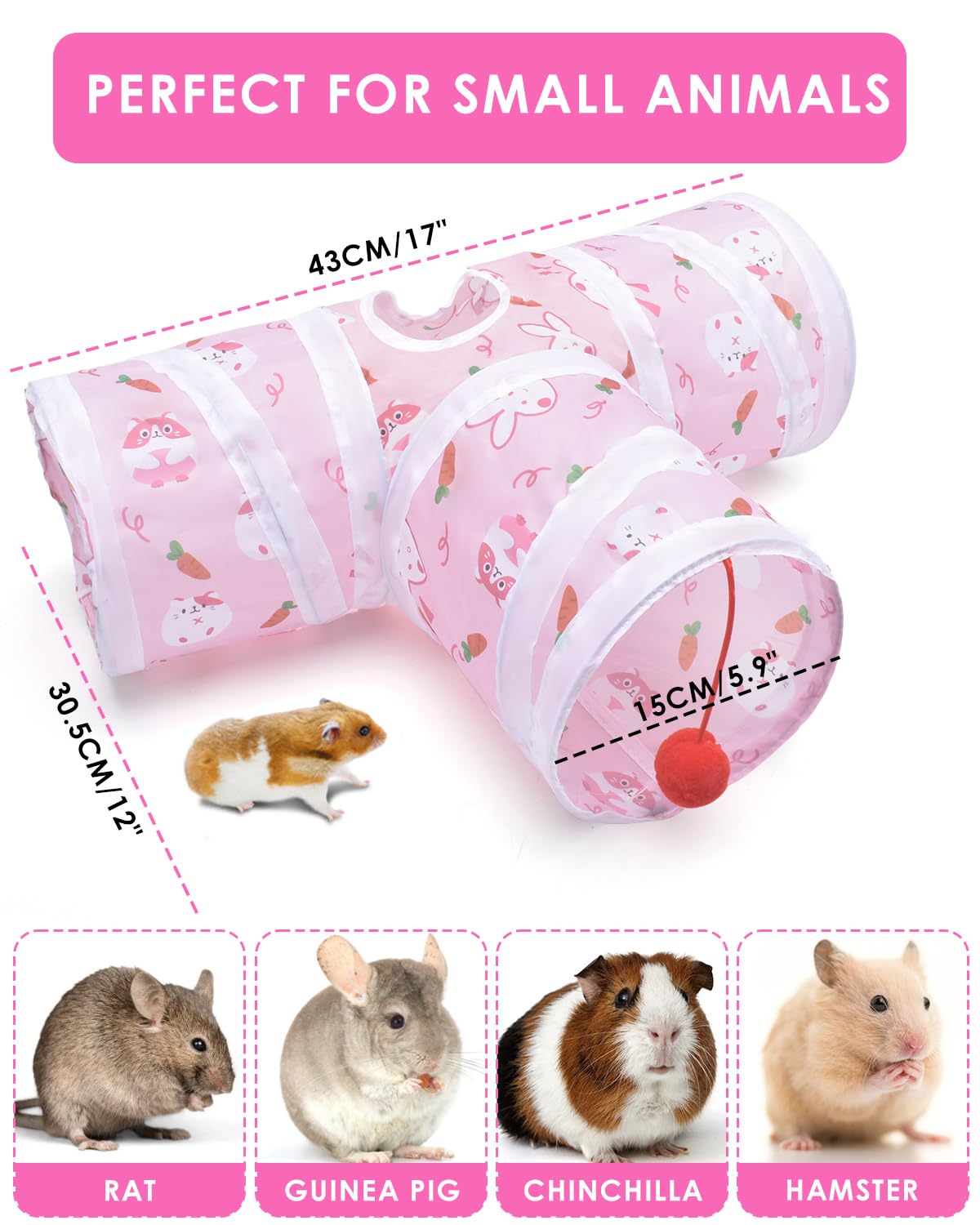 Tissu lavable Bissap tunnel rose, nettoyage rapide.