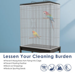 Mesh respirant Bissap, lumière passe et oiseaux restent confortables.
