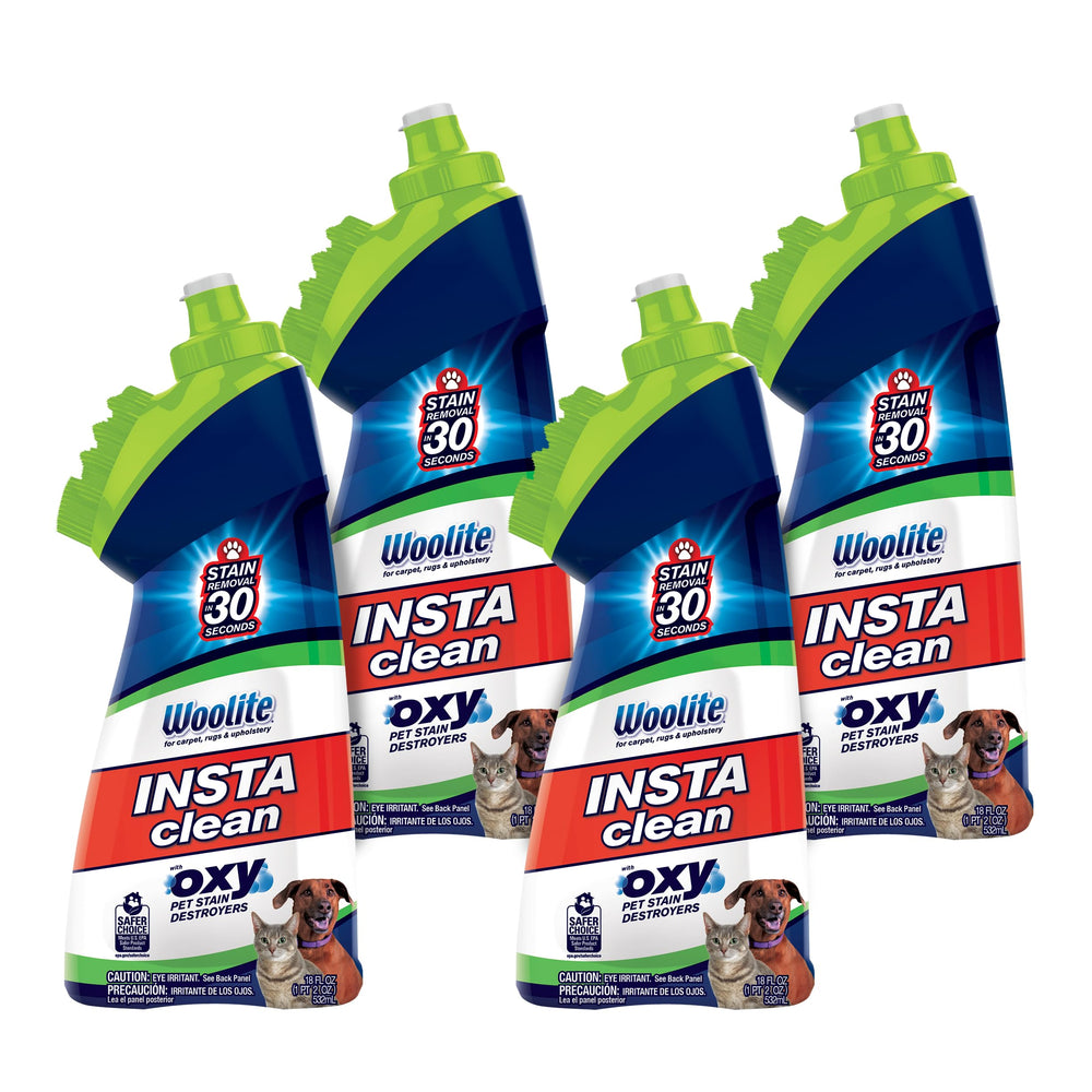 Bissell InstaClean Oxy avec tête-brosse intégrée pour nettoyer rapidement les taches.