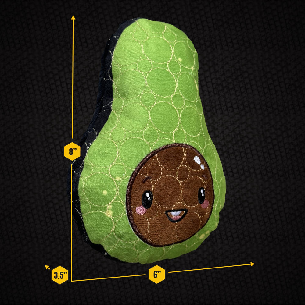 Bite Force avocat-sifflet, jouet intérieur-extérieur, usage polyvalent et pratique.