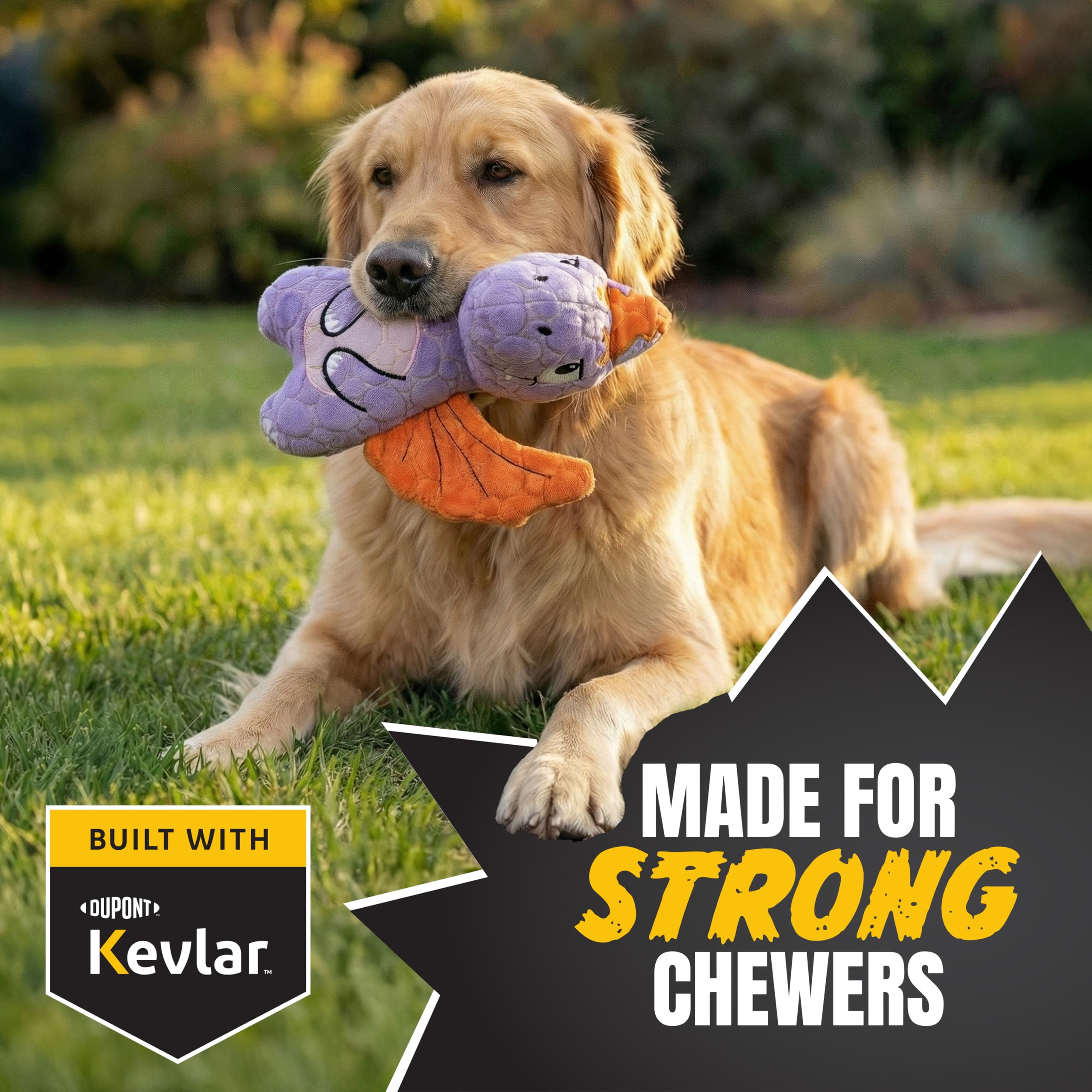 Détails des coutures Kevlar renforcées sur Bite Force.