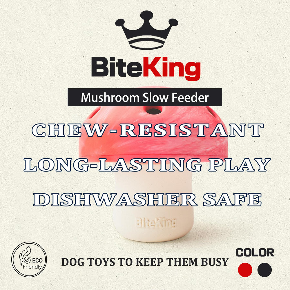 Distributeur BiteKing de friandises, stimule l’attention pendant le repas.