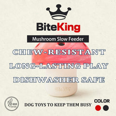 Distributeur BiteKing de friandises, stimule l’attention pendant le repas.
