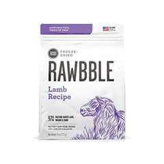BIXBI Liberty Agneau — emballage pratique sans réfrigération pour chien.