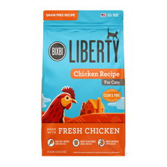 BIXBI Liberty – emballage croquettes poulet, pratique pour les repas quotidiens.