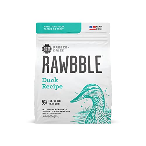 BIXBI Liberty Canard Lyophilisé – protéines de canard pour énergie quotidienne et digestibilité élevée.