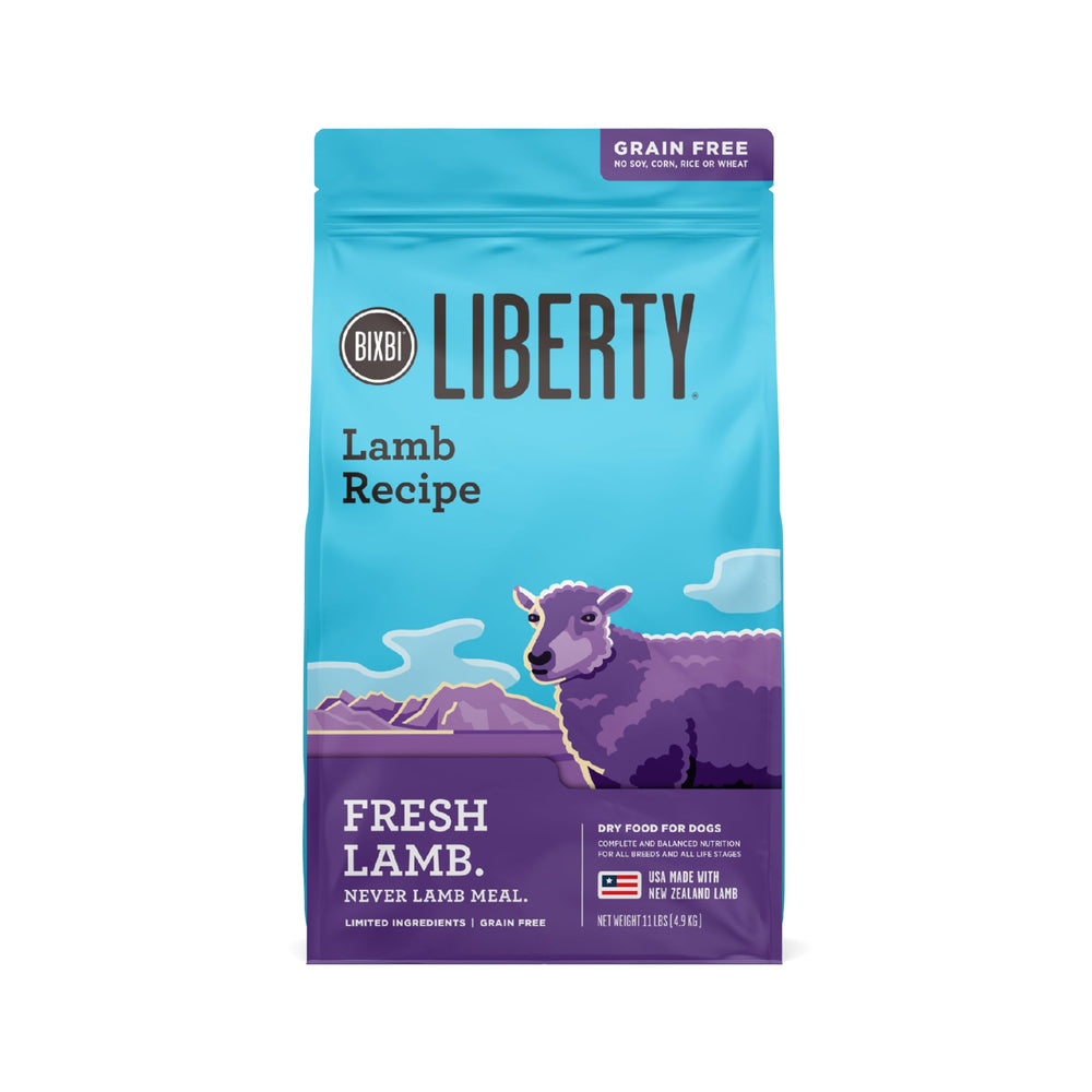 BIXBI Liberty croquettes agneau-viande-fraiche, aroma et digestibilité potentielles.