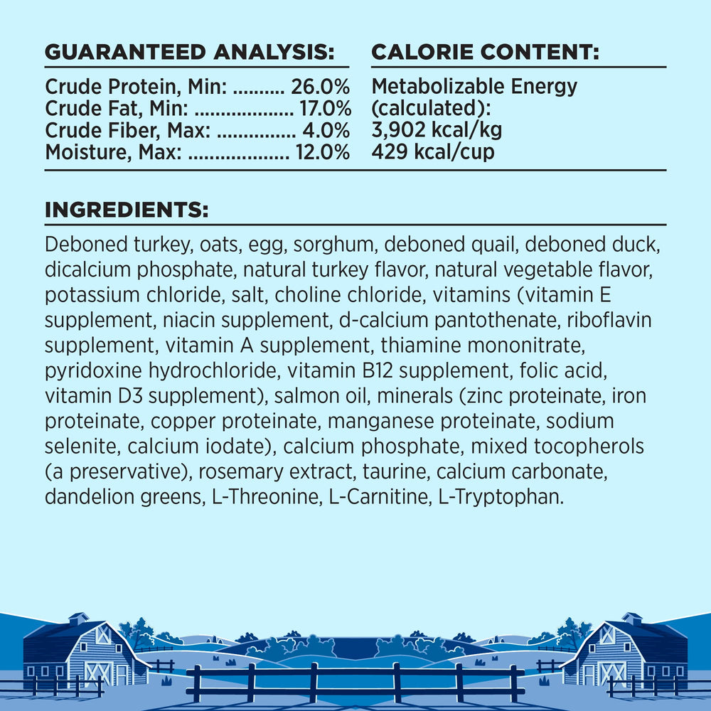 BIXBI Liberty Grains – nutrition complète pour tous âges et races.
