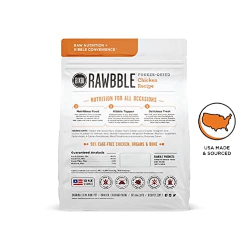 BIXBI Liberty morceaux poulet lyophilisés – friandise d'entrée idéale