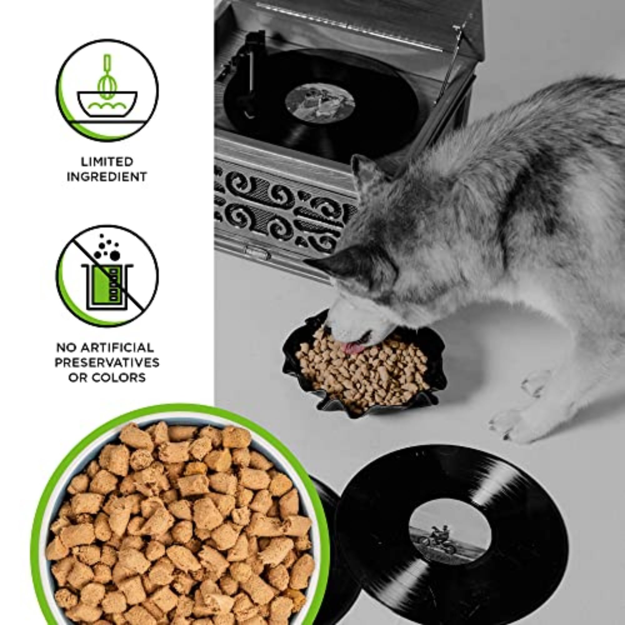 BIXBI Liberty Porc Rawbble garniture-croquettes : parfait pour agrémenter les croquettes.