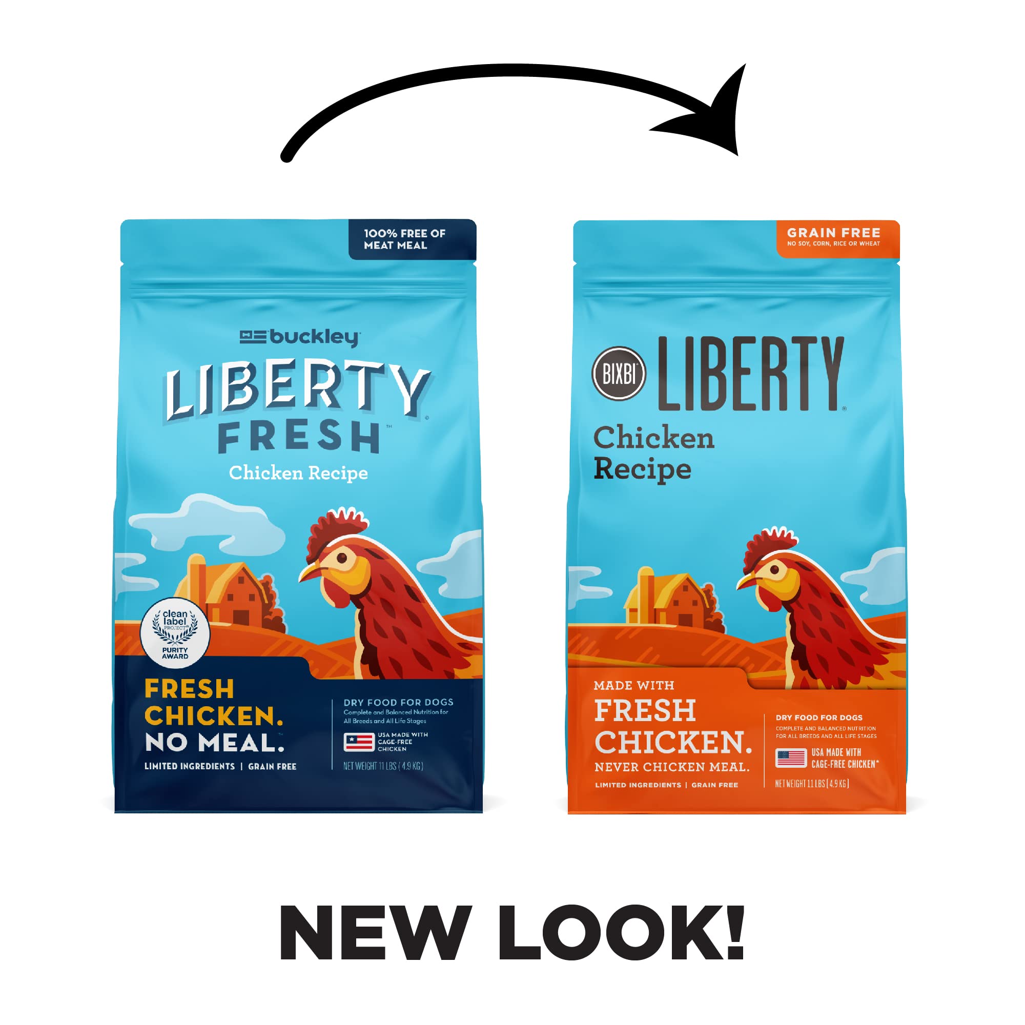 BIXBI Liberty protéine 26% soutient la masse musculaire.