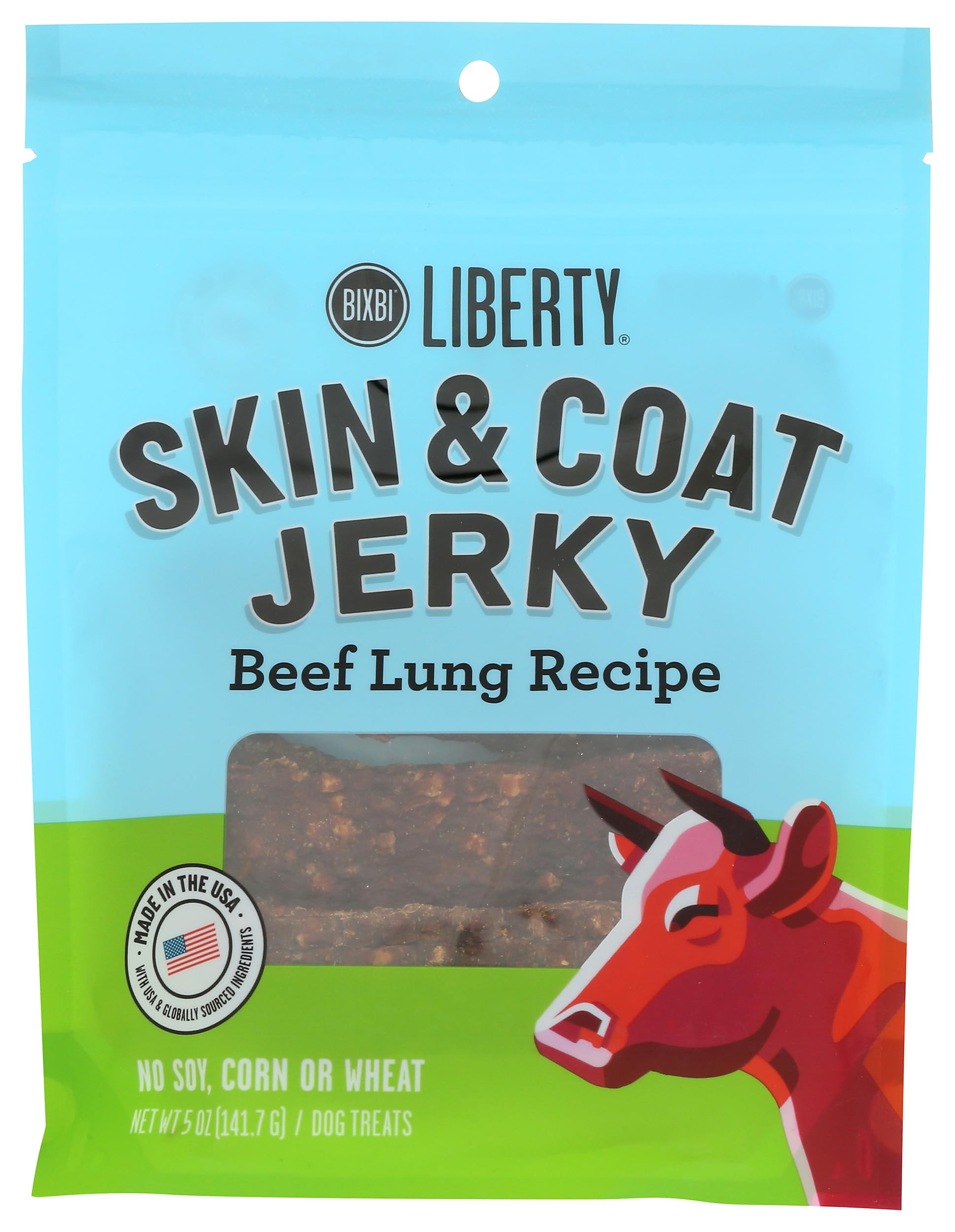 BIXBI Liberty Skin & Coat, vue générale, snack protéiné potentiel pour pelage sain