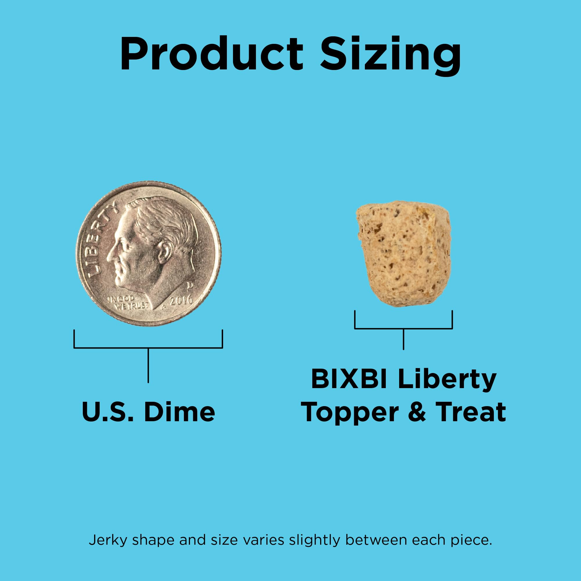 BIXBI Liberty topper poulet sans antibiotiques et sans additifs artificiels.
