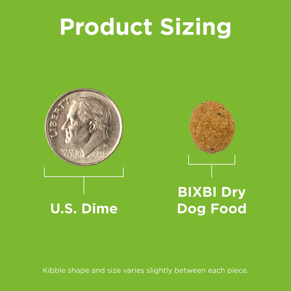BIXBI Rawbble alimentation pour chiens actifs sans céréales.