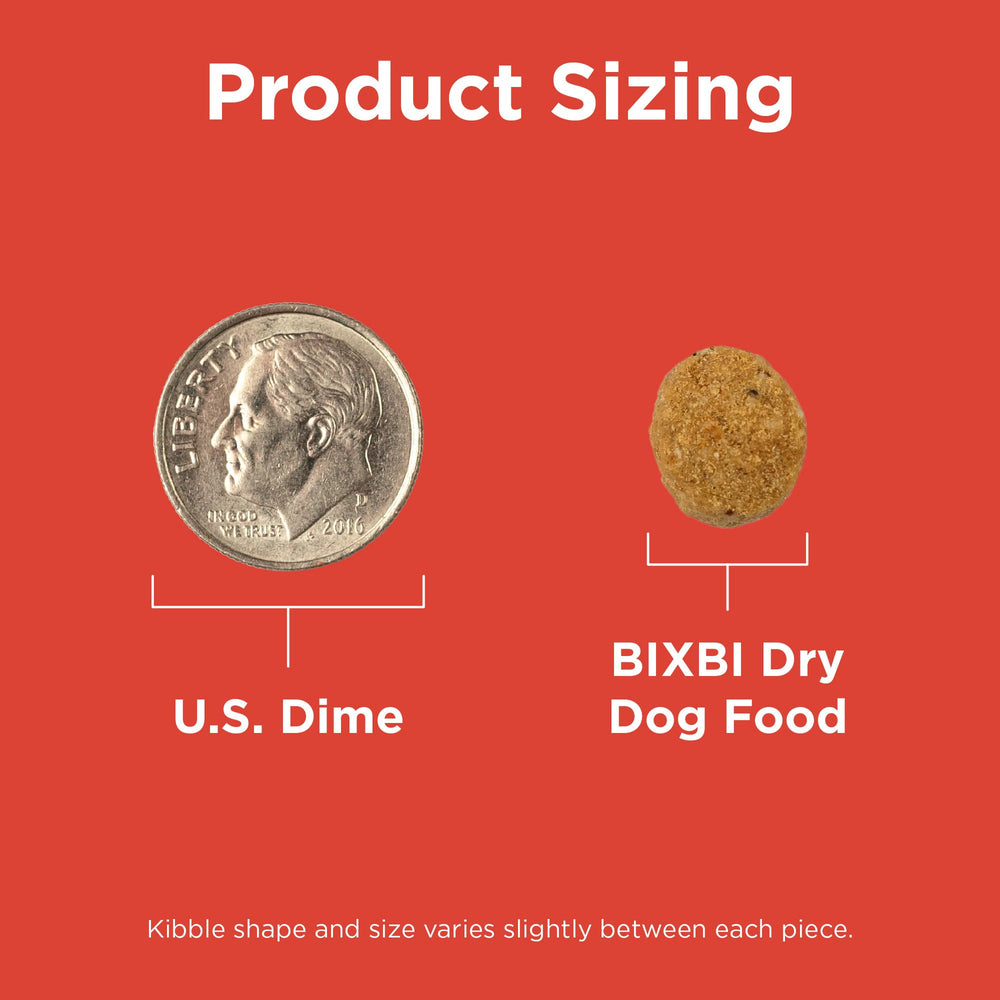 BIXBI Rawbble sachet 4-lbs : format pratique pour nourrir durablement.