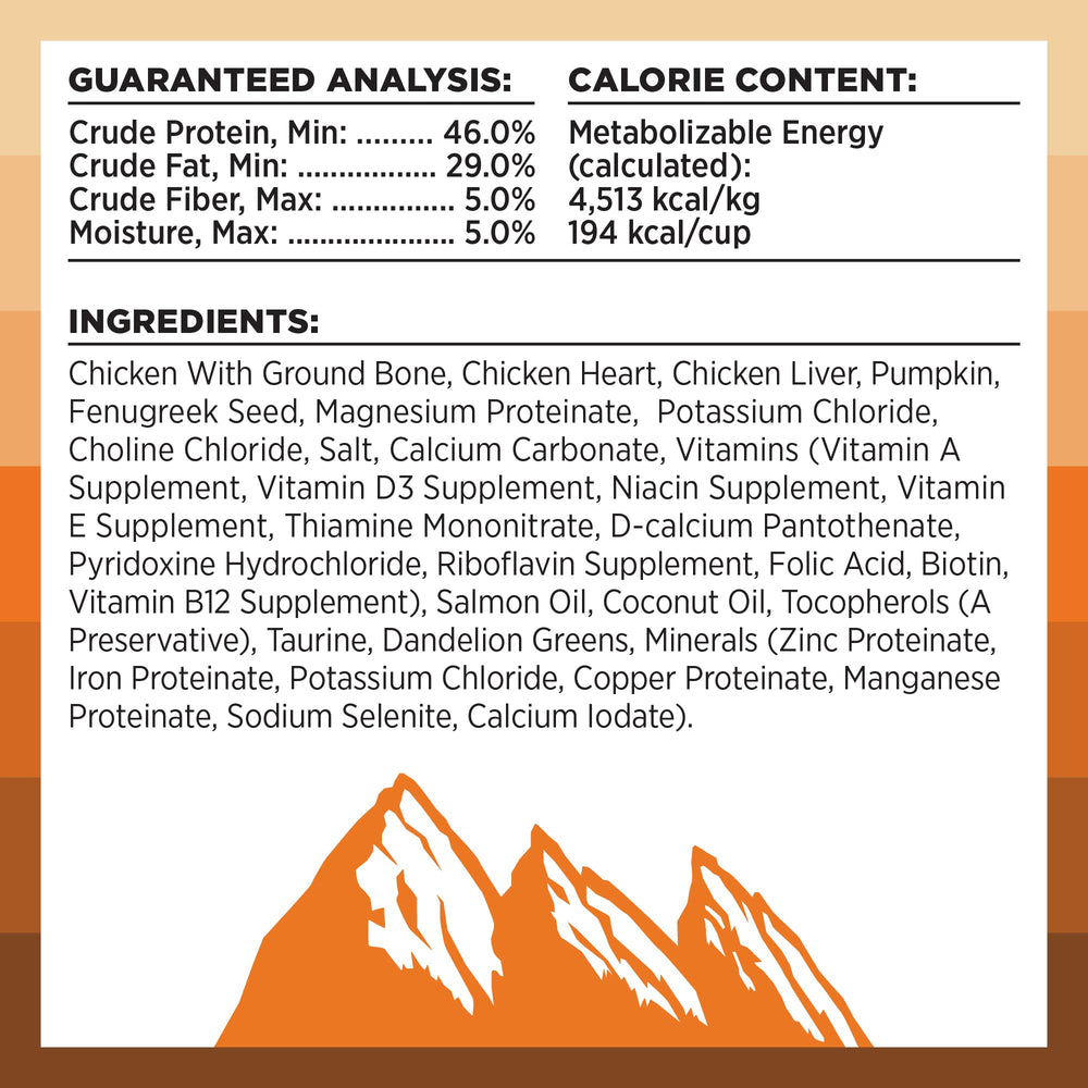BIXBI Rawbble texture sèche, croquant appétissant pour alimentation pratique.