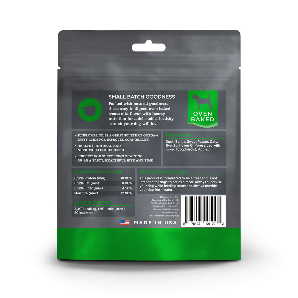 Friandises Blackwood croquantes pour chien, parfaites comme récompense quotidienne.