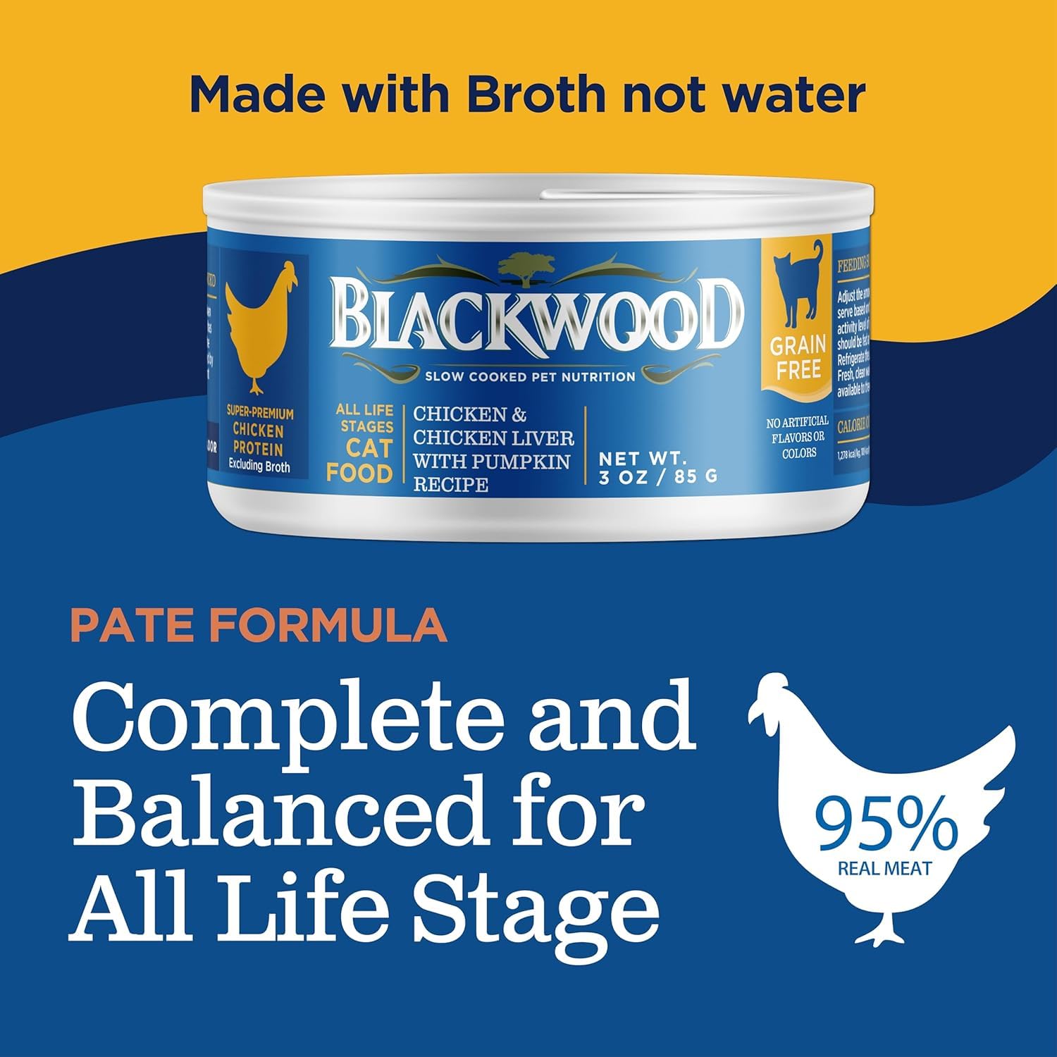 Chat Blackwood - cuisson lente, arôme riche préserve les nutriments et la saveur.
