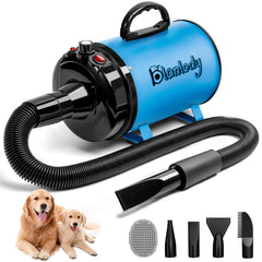 Blanlody sécheur chien puissance 3800W, séchage rapide et efficace.