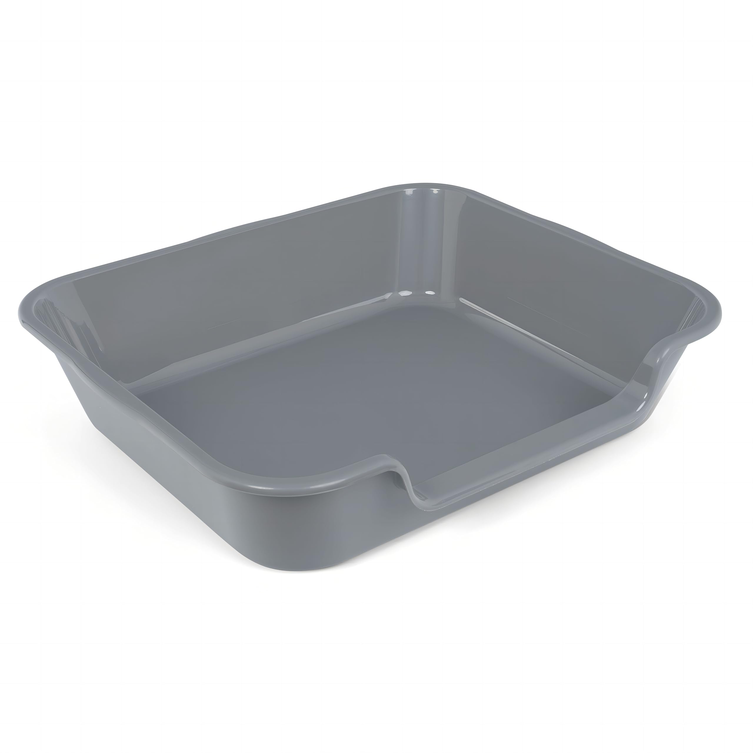 Bac litière Blaucasa extra-large, espace généreux pour chien et chat.