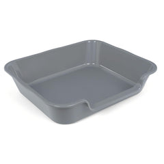 Bac litière Blaucasa extra-large, espace généreux pour chien et chat.