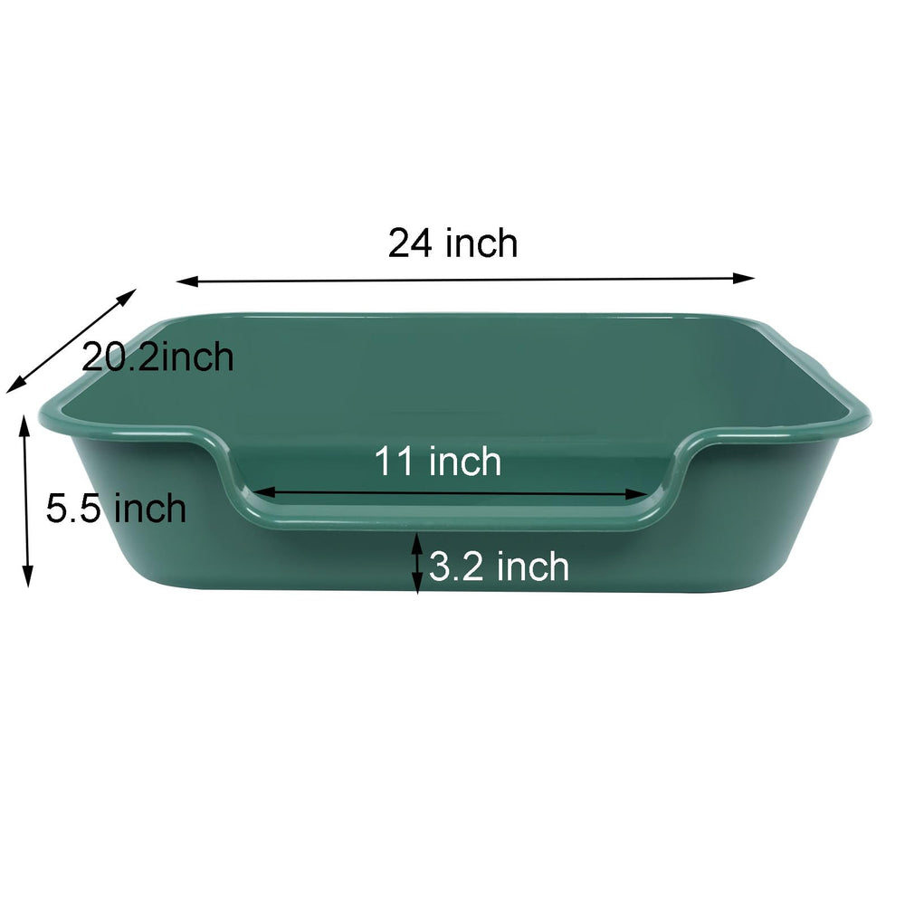Blaucasa litière intérieure pour chiens et chats, usage pratique.