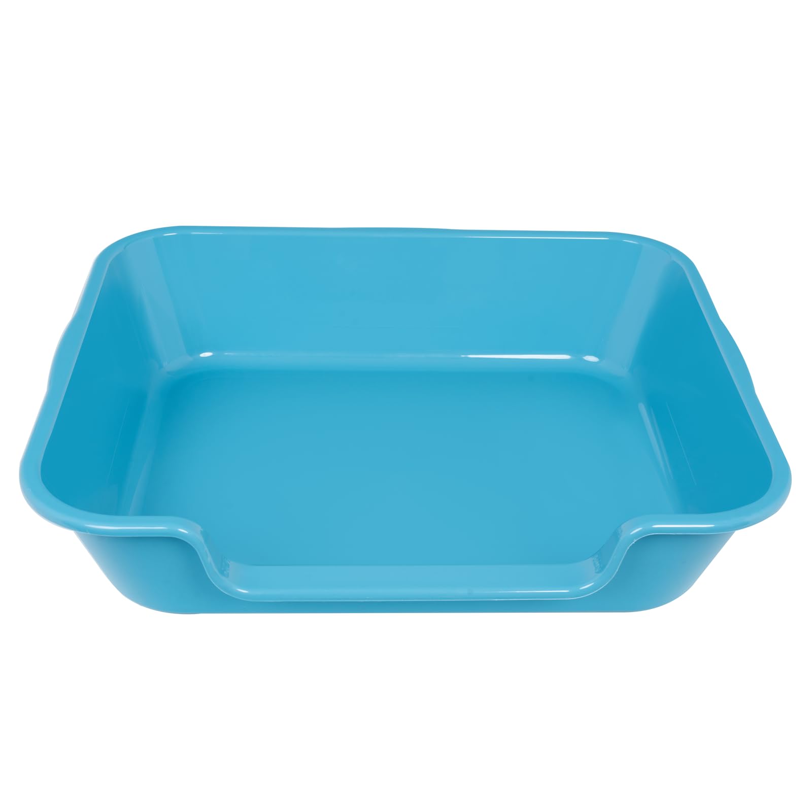 Litière Blaucasa pan-litiere-porte-faible, accès facilité pour chiens et chats.