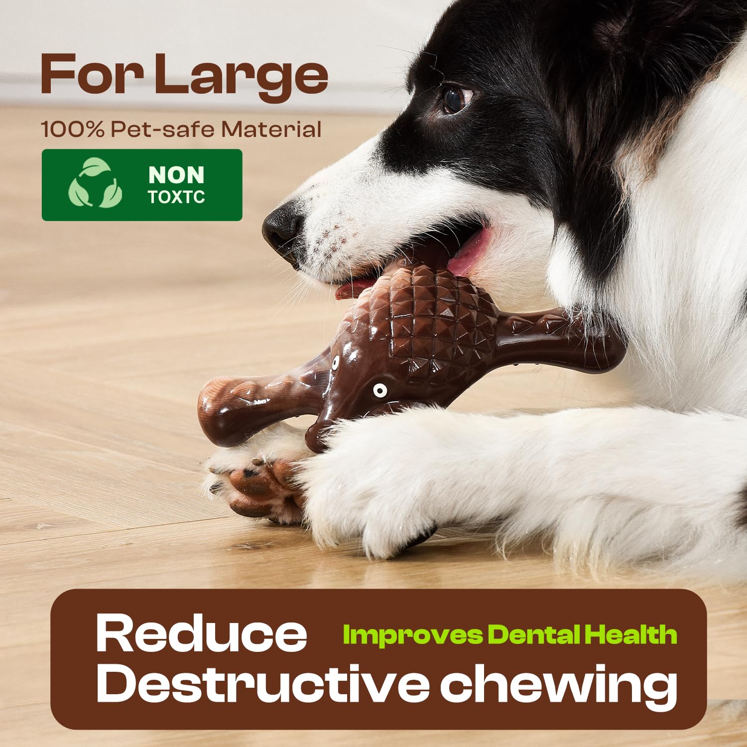 Jouet BLESQU durable pour chiens agressifs, conçu pour sessions prolongées.