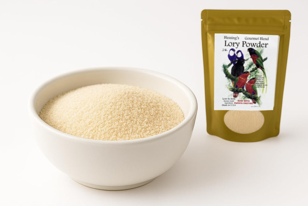 Blessings Gourmet Lory - sans protéine de pois et spiruline.