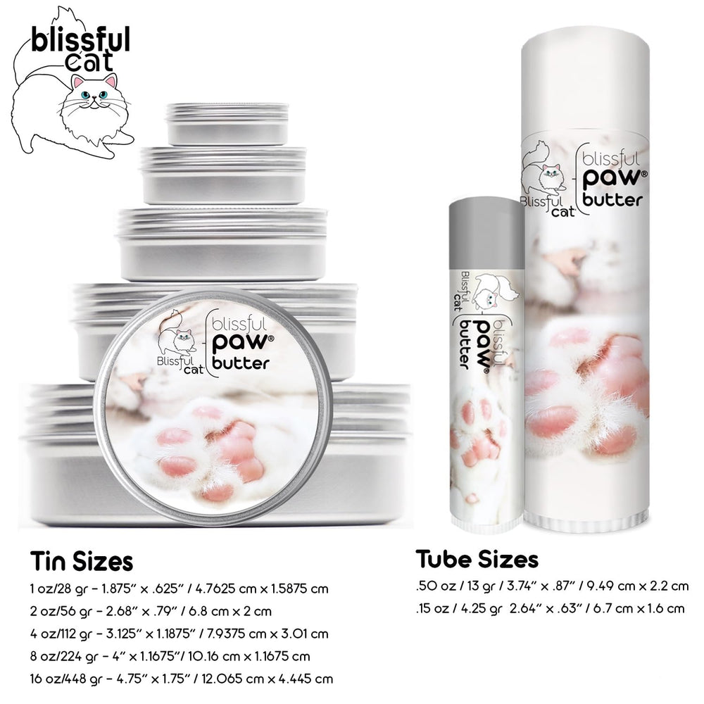 The Blissful Cat Paw Butter - soin quotidien pour pattes sensibles.