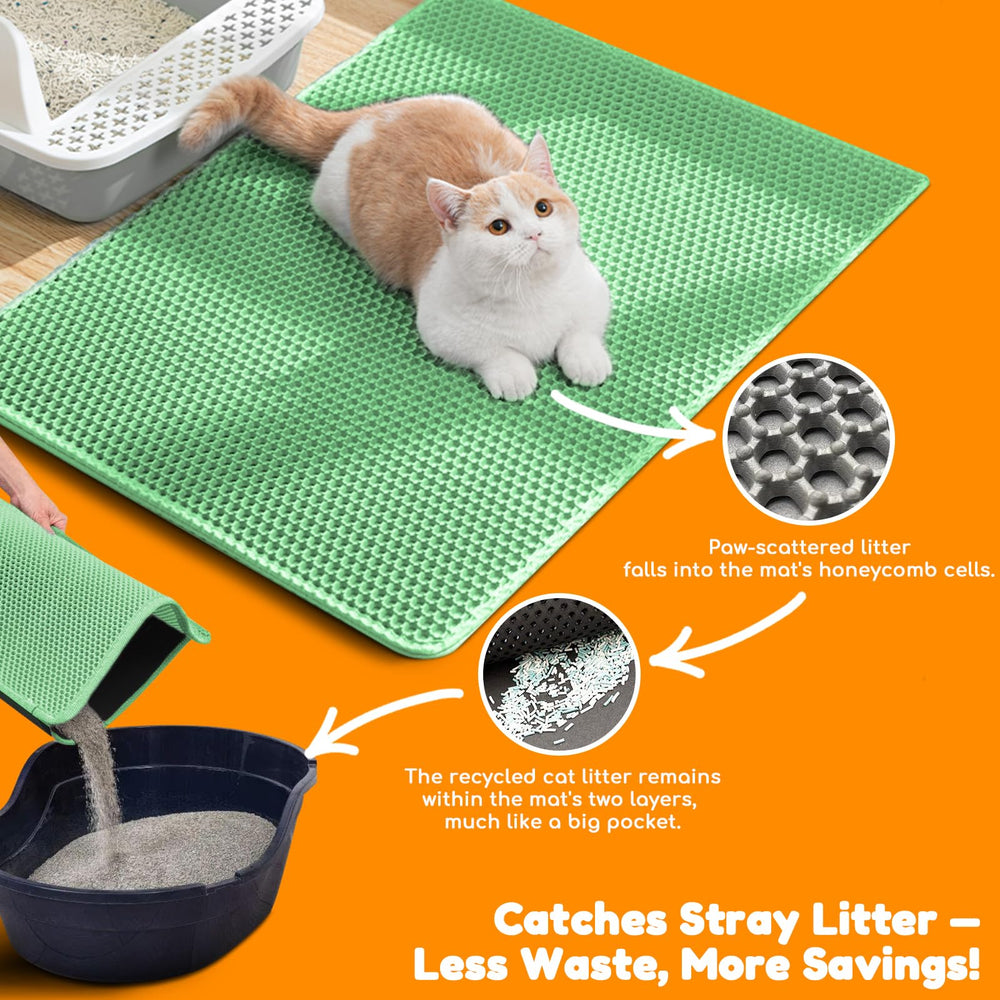 Confort et douceur pour les pattes des chats grâce à la surface rembourrée.