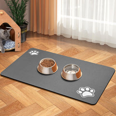 BLUE AYE Tapis absorbant: évite les éclaboussures et protège les sols
