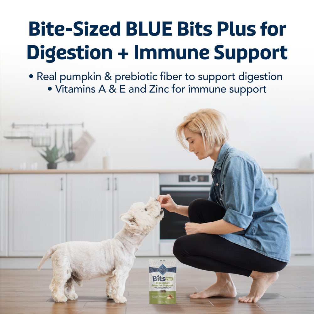Blue Buffalo BLUE Bits Plus – sans maïs, blé et soja.