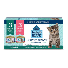Blue Buffalo Baby BLUE chaton pâté poulet, texture onctueuse idéale