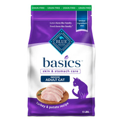 Blue Buffalo Basics Dinde et Pomme de Terre – sac 5 lb, digestion douce possible.