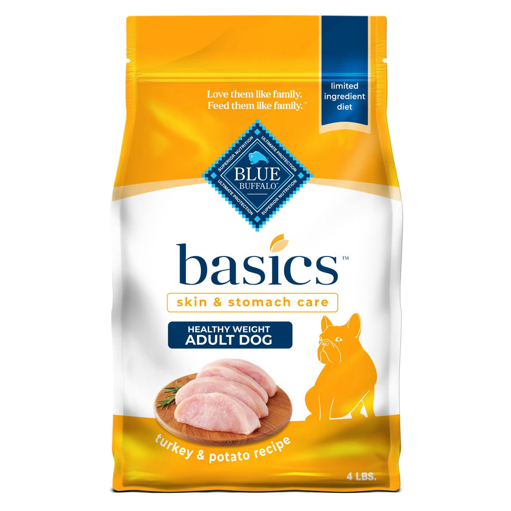 Blue Buffalo Basics dinde premier ingrédient, soutien musculaire et digestion en douceur