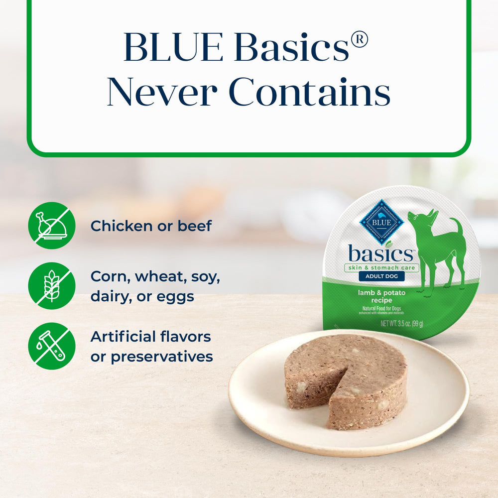 Blue Buffalo Basics, énergie soutenue par davantage de protéines et glucides.