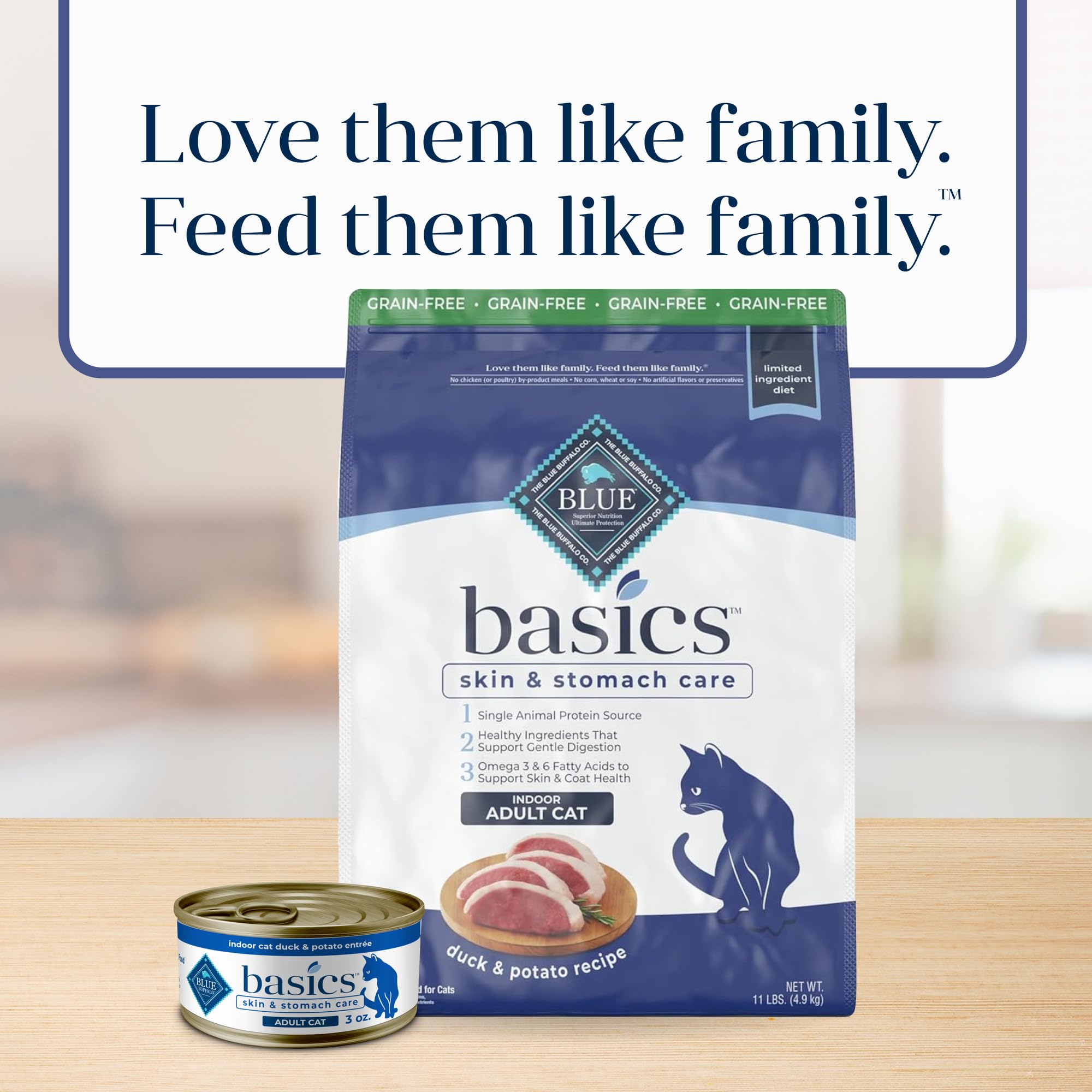 Blue Buffalo Basics – inclusions antioxydants exclusives
