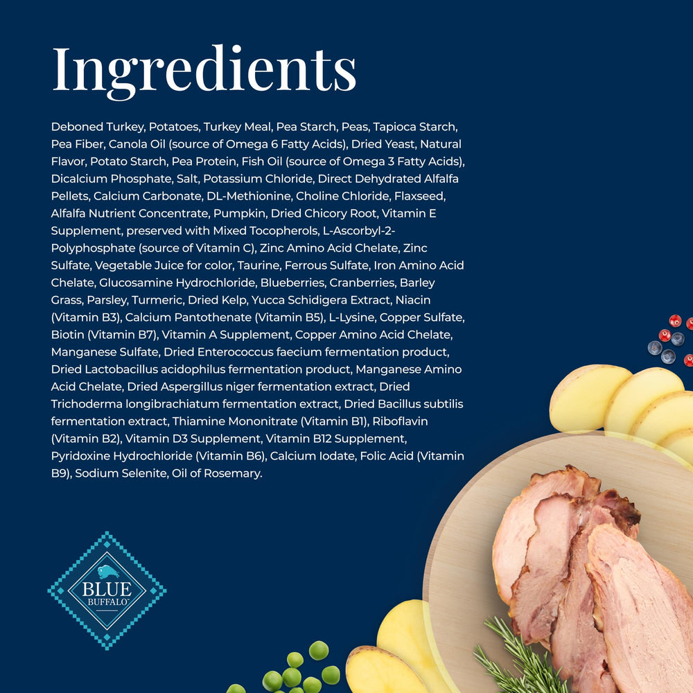 Ingre9dients naturels sans poulet ni produits secondaires.