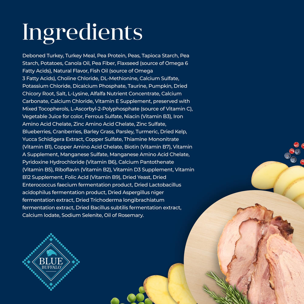 Blue Buffalo Basics sans poulet et sans produits secondaires.
