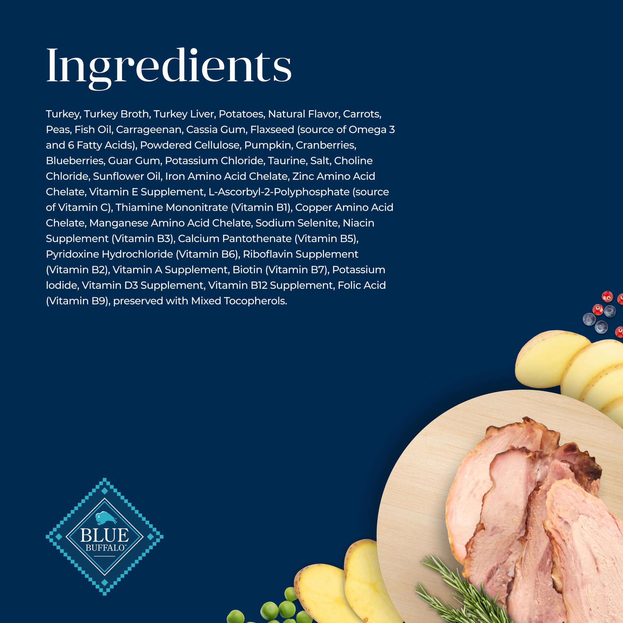 Blue Buffalo Basics sans poulet ni sous-produits.