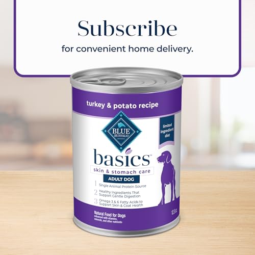 Blue Buffalo Basics satisfaction quotidienne grâce à une alimentation pratique.