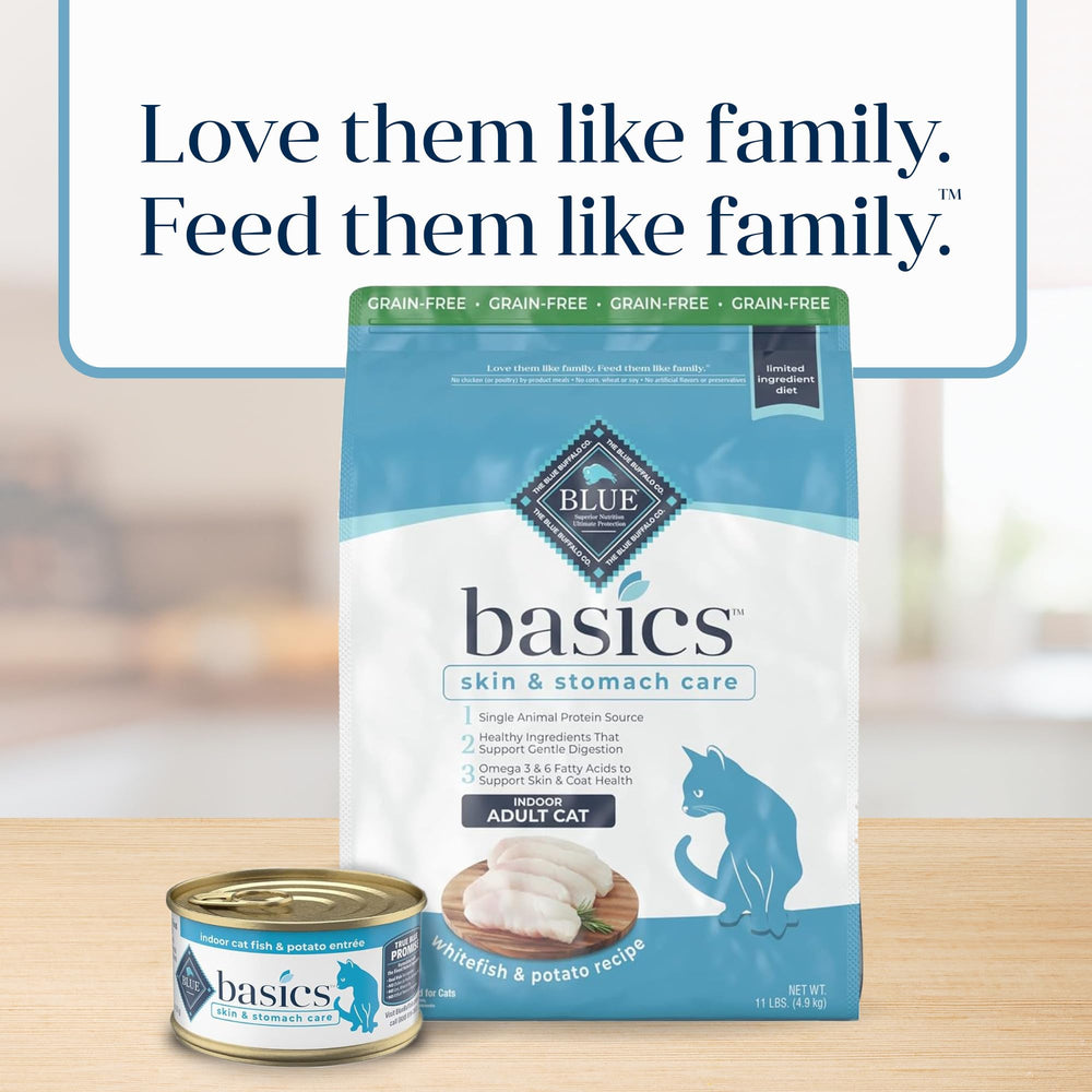 Blue Buffalo Basics: texture croquante adaptée aux repas quotidiens.