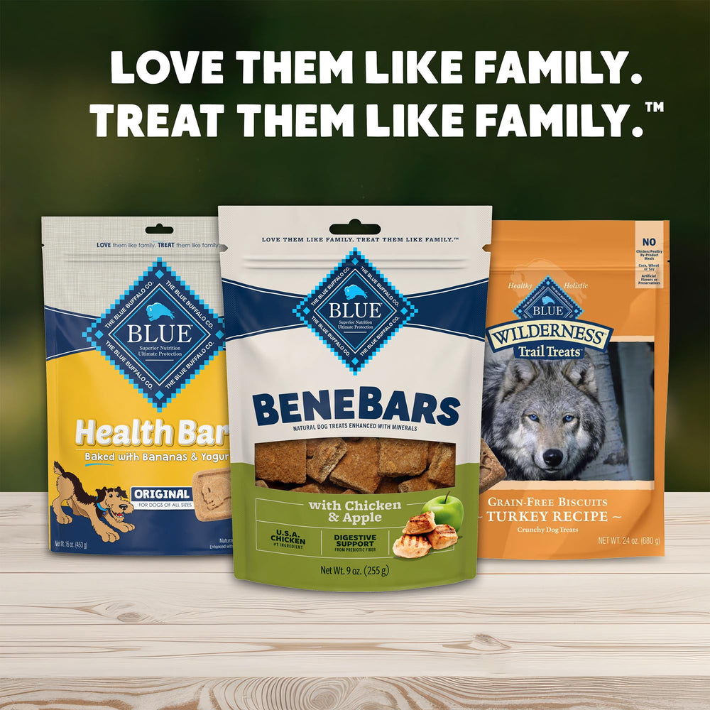 Blue Buffalo BeneBars – arôme appétissant qui ravit les chiens et attire l’attention.