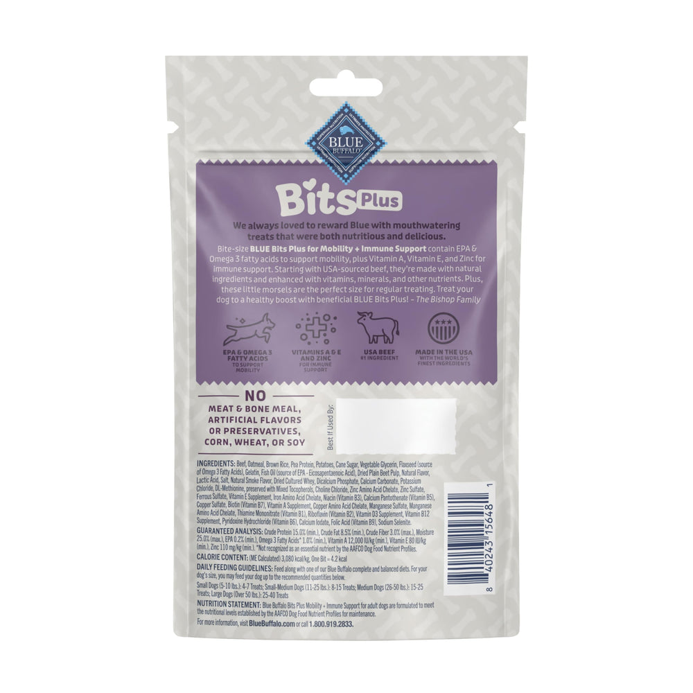 Morceaux de boeuf Blue Bits Plus moelleux, récompense quotidienne.
