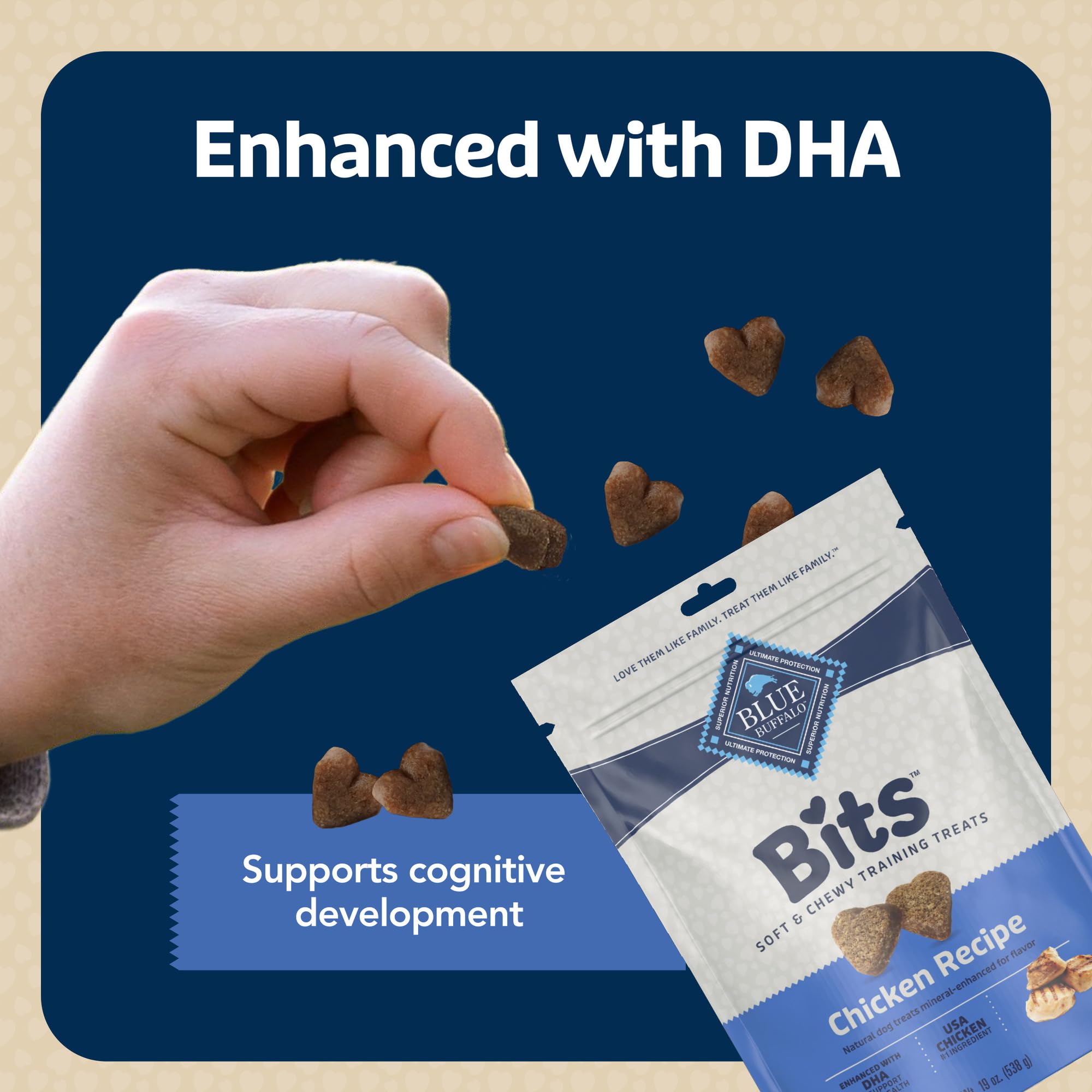 DHA intégré dans BLUE Bits pour le développement cognitif lors des séances.