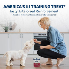 Blue Buffalo Bits sans poulet, option naturelle pour chiens sensibles.