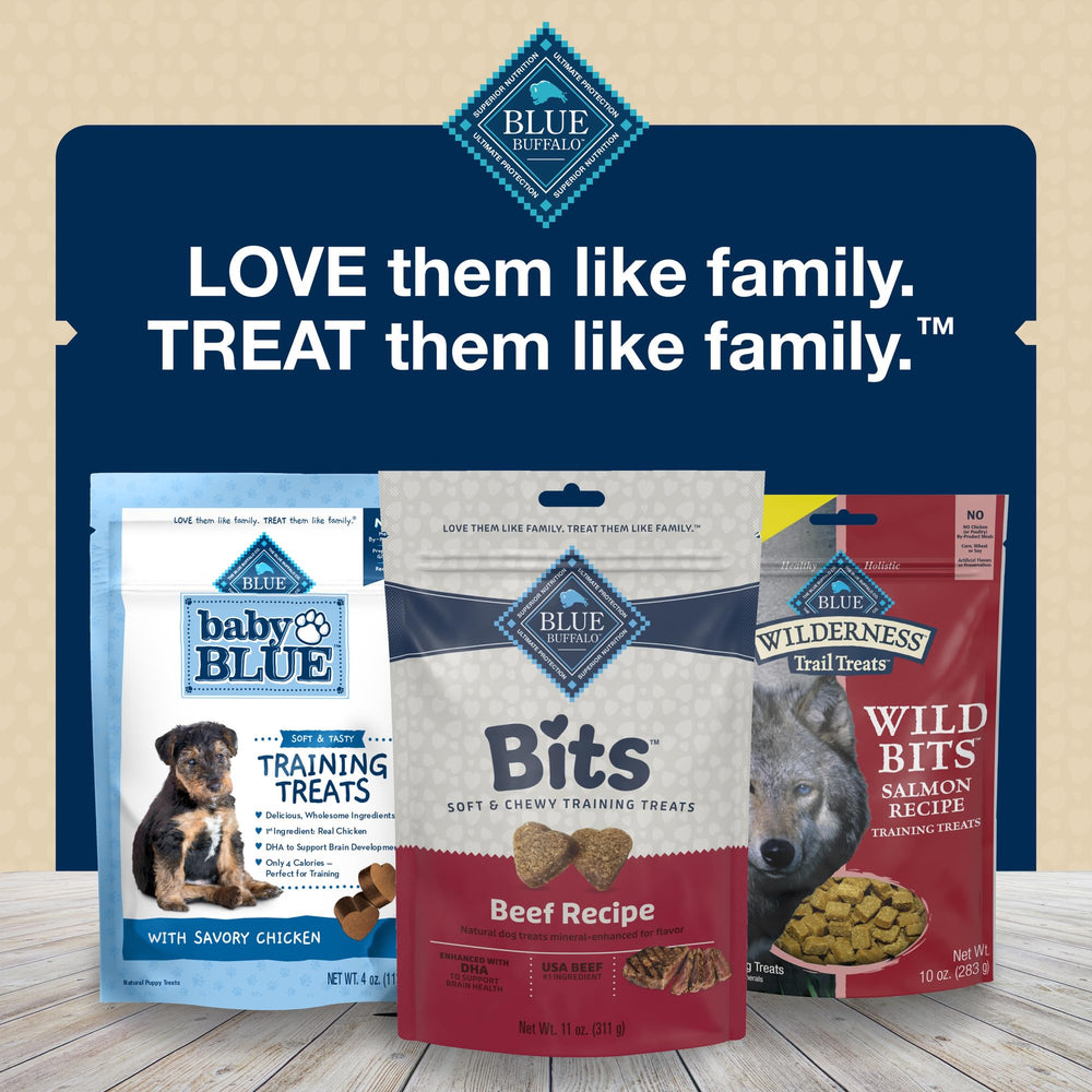 Blue Buffalo Bits sans conservateurs artificiels pour chiens.