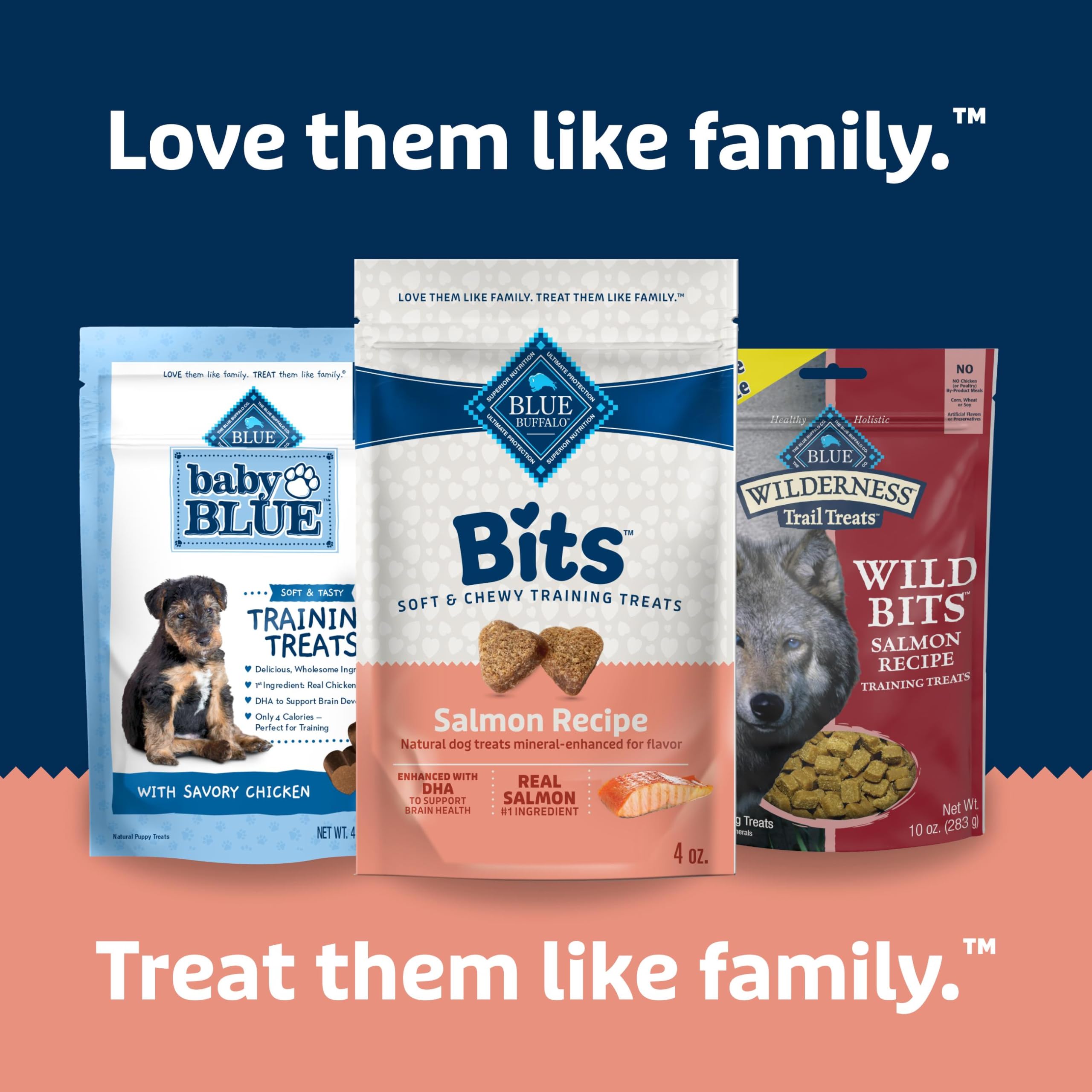 Blue Buffalo Bits Soft-Moist sans poulet: option saine pour les chiens sensibles.